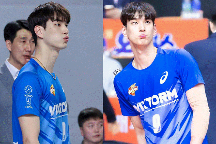 Nam thần bóng chuyền Hàn Quốc cao 1,95m gây sốt vì vẻ ngoài điển trai-6