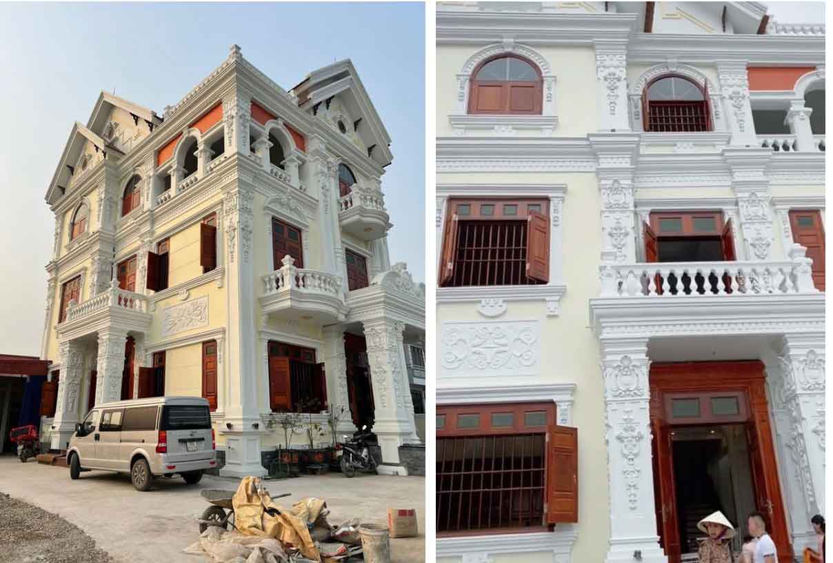 Sự thật clip cô dâu làm đám cưới ở nhà tranh đơn sơ, kế bên là biệt thự khủng-3