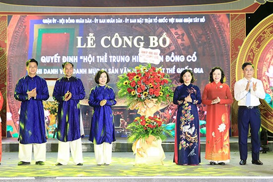 Hội thề Trung hiếu đền Đồng Cổ trở thành Di sản văn hóa phi vật thể quốc gia