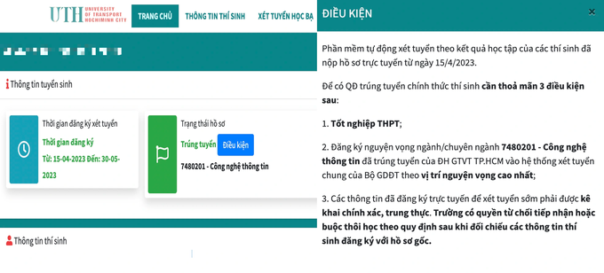 Xét tuyển đại học sớm: Gửi nhầm học bạ cũng trúng tuyển?-2