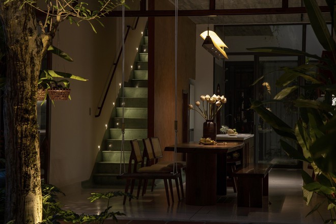 Nhà phố ở Cần Thơ gây thương nhớ chỉ dùng gạch gốm thay cho mái-20