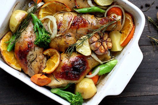 Cách làm gà nướng nhanh gọn cho mâm cơm hè