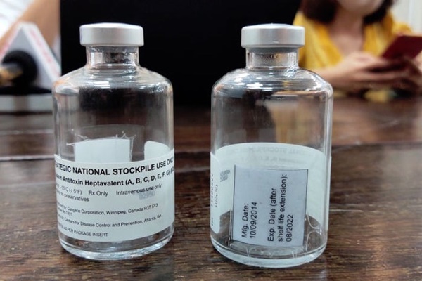 Đã có thuốc cứu 3 bệnh nhân ngộ độc botulinum-1