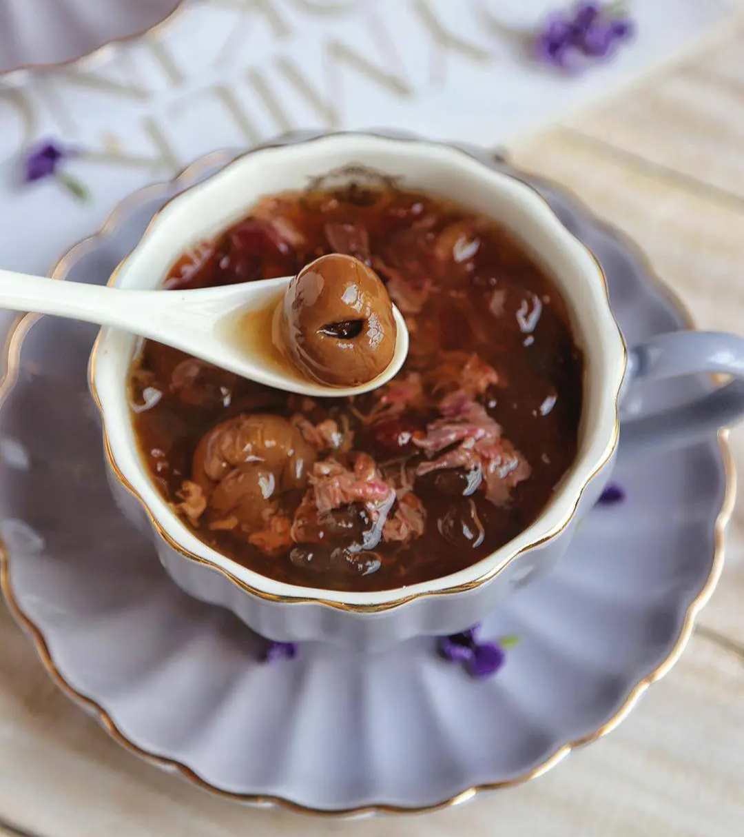 Chè dưỡng nhan từ nước mắt của cây đào-12