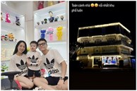 Choáng với cách ái nữ Minh Nhựa 'thay áo' cho biệt thự, nhà giàu phải 'sáng nhất khu phố' mới hài lòng