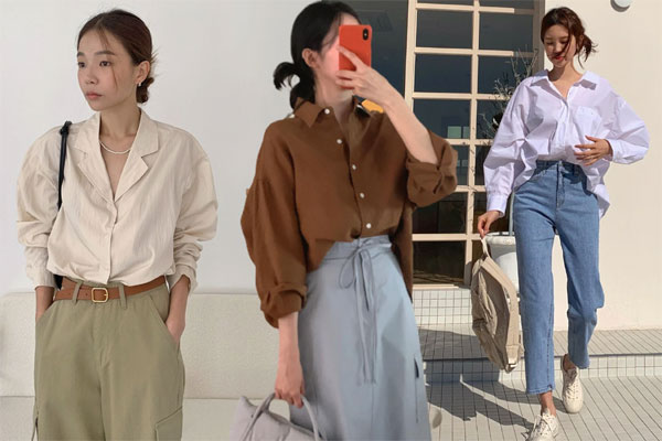 4 kiểu áo sơ mi trẻ trung sao Việt hè đến là diện-6