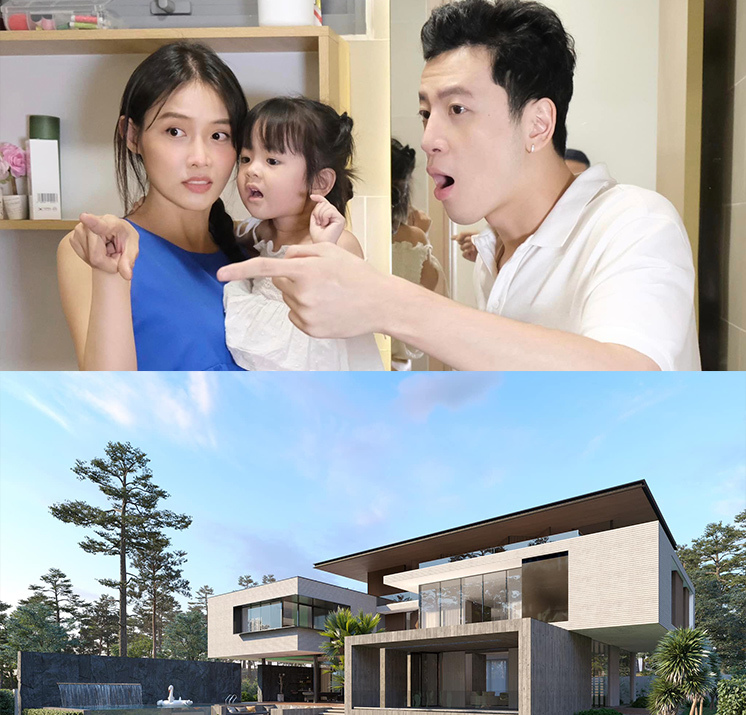 Chỉ muốn cưới khi con gái 5 tuổi, nàng Á Hậu xinh đẹp khoe biệt thự mới có phòng riêng cho ái nữ rộng như khu vui chơi-3