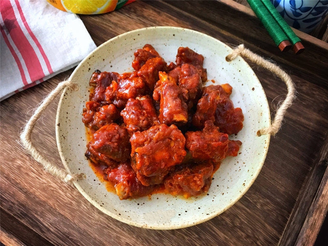 Cơm nhà thêm ngon với món sườn sốt cà chua-9