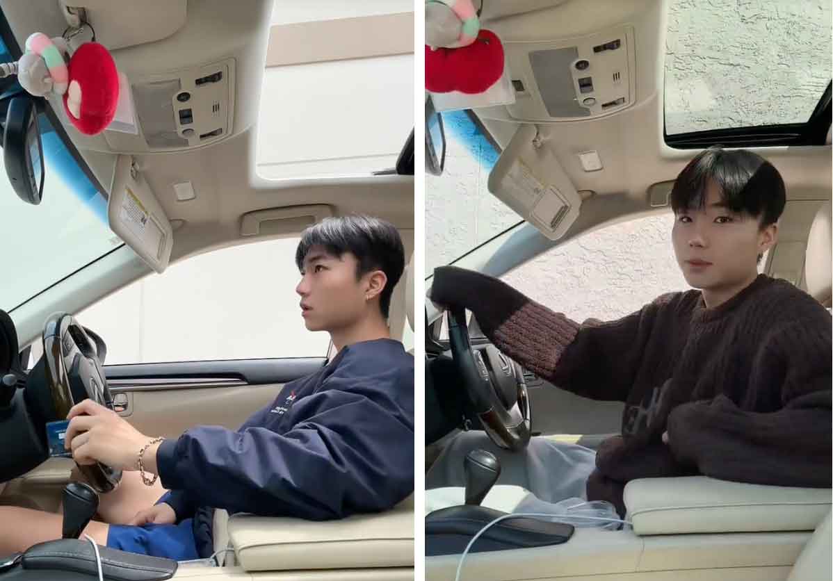 Quay lại cảnh lái xe đi mua cà phê bánh ngọt mỗi ngày, chàng trai bất ngờ gây bão-2