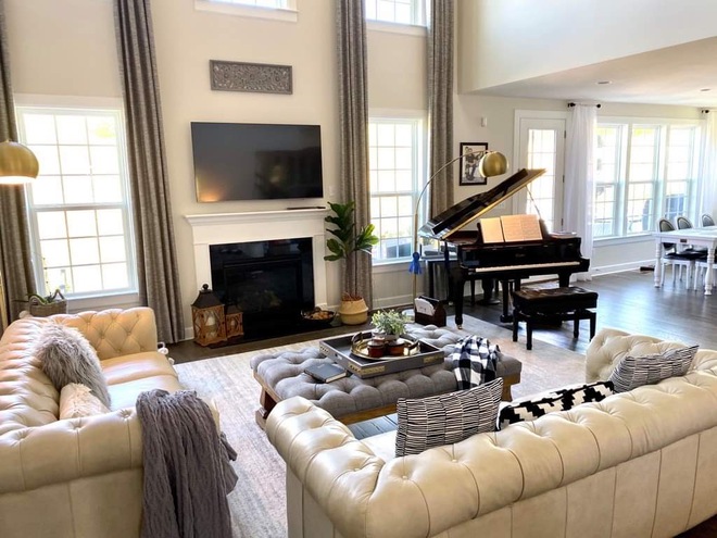 Mẹ Việt khoe nhà khiến dân tình mắt tròn mắt dẹt: Rộng 600m2 lại nằm giữa sân golf, ngắm nội thất mà mê mệt-11