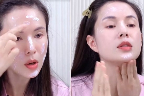 Cách bôi kem chống nắng giúp Lý Nhược Đồng U60 vẫn trẻ đẹp
