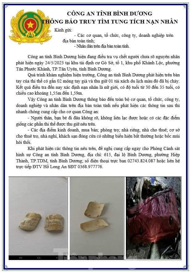 Nghi án giết người phân xác ở Bình Dương: Thay đổi nhận dạng nạn nhân-3