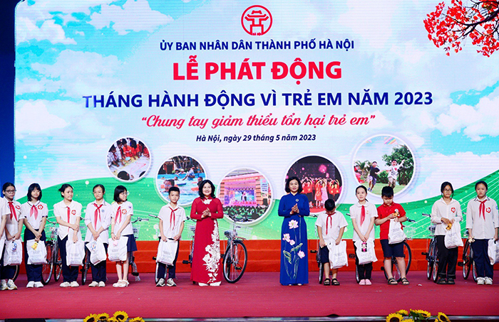 Hà Nội phát động Tháng hành động Vì trẻ em năm 2023-1