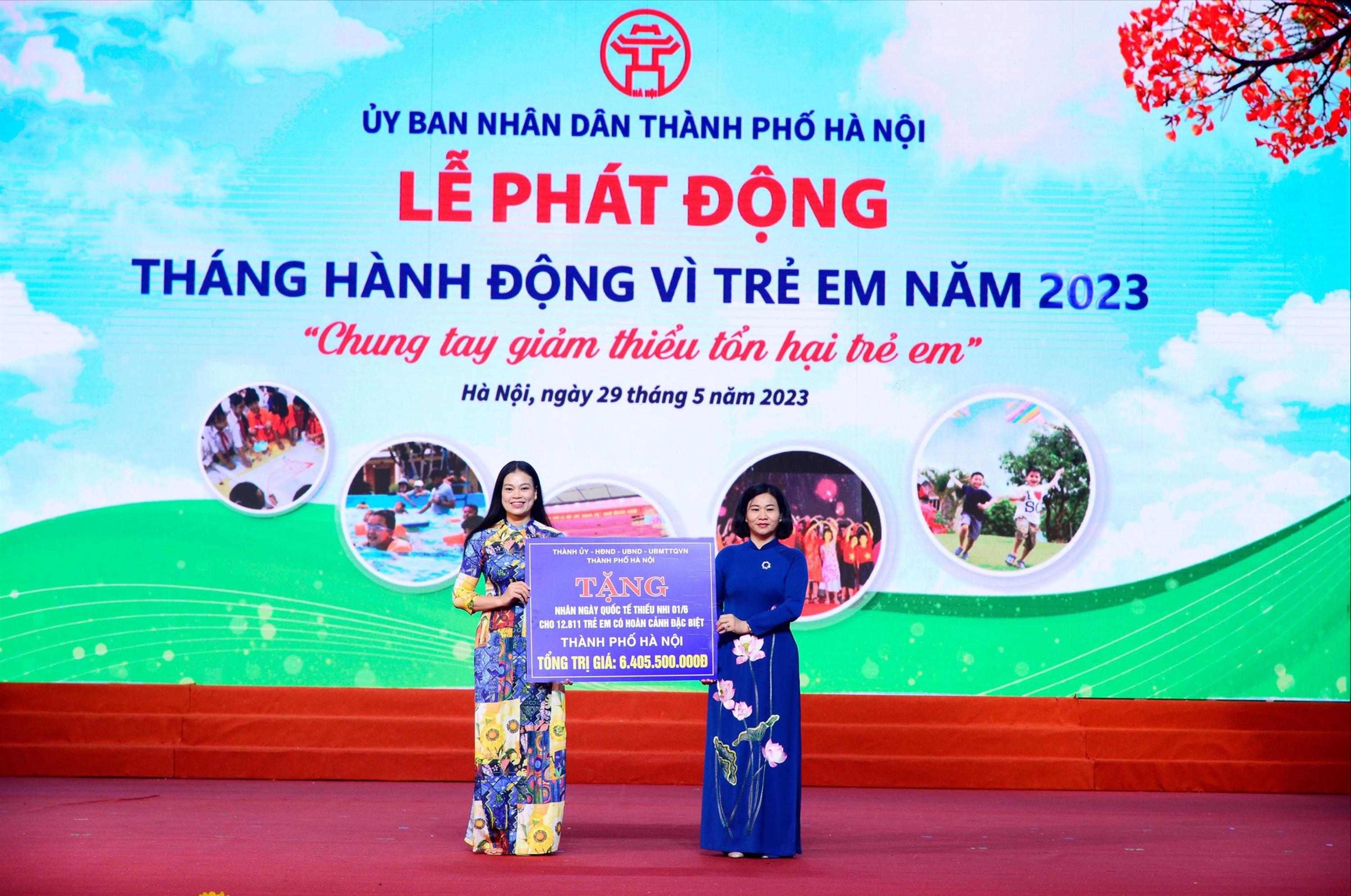 Hà Nội phát động Tháng hành động Vì trẻ em năm 2023-2