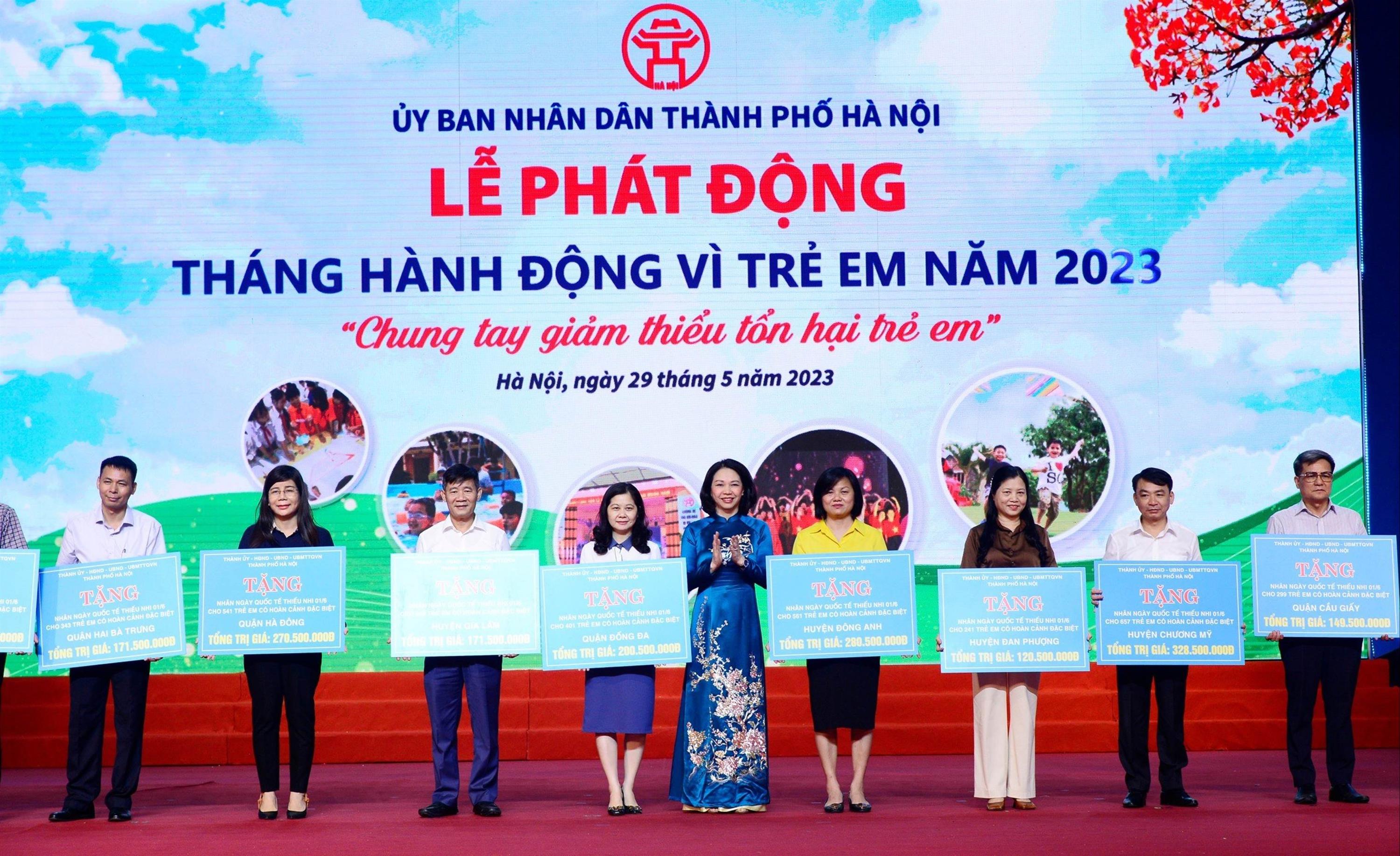 Hà Nội phát động Tháng hành động Vì trẻ em năm 2023-5