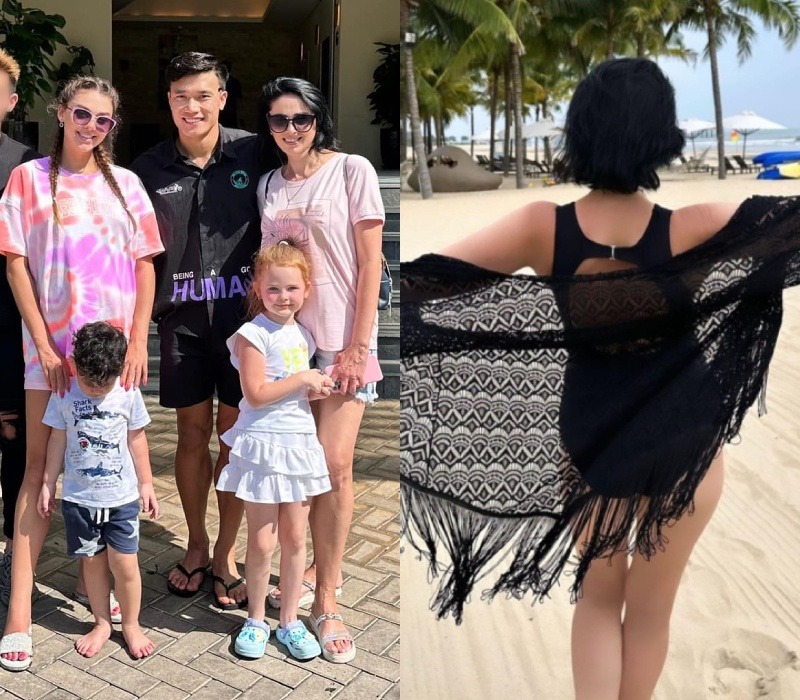 Mẹ vợ Tây của thủ môn Bùi Tiến Dũng nóng bỏng không thua gì con gái, con rể vừa phải gửi tâm thư-4