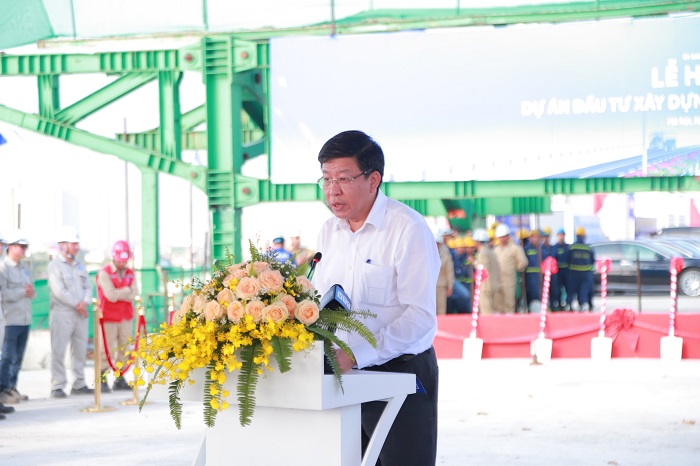 Hà Nội: Hợp long công trình cầu Vĩnh Tuy 2 vượt sông Hồng-4