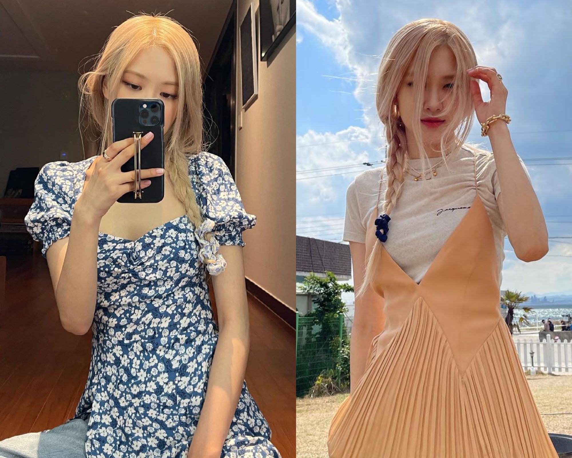 Tham khảo 4 cách buộc tóc sang trọng và gọn mặt của Rosé-7