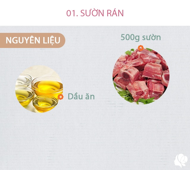 Bữa chiều đơn giản nhưng cân bằng hương vị, món phụ thanh mát làm cả nhà ai cũng thích-2
