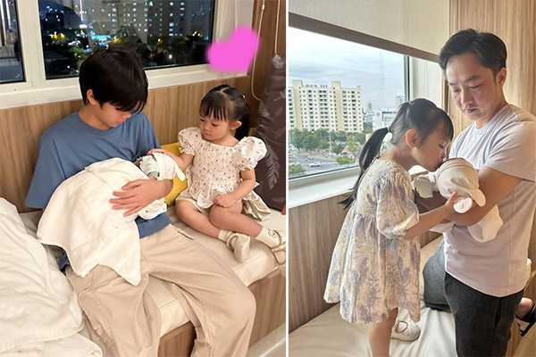 Cường Đô La khoe vừa chăm sóc Đàm Thu Trang, vừa cưng chiều con ngày 1/6-5