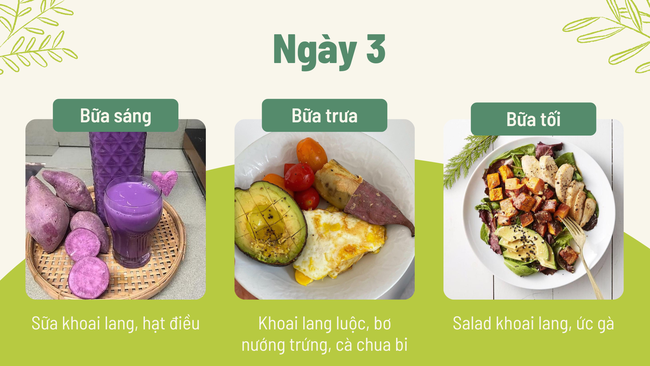 Thực đơn giảm cân cấp tốc trong 5 ngày với trứng và khoai lang, đủ chất mà vẫn đảm bảo hiệu quả-3