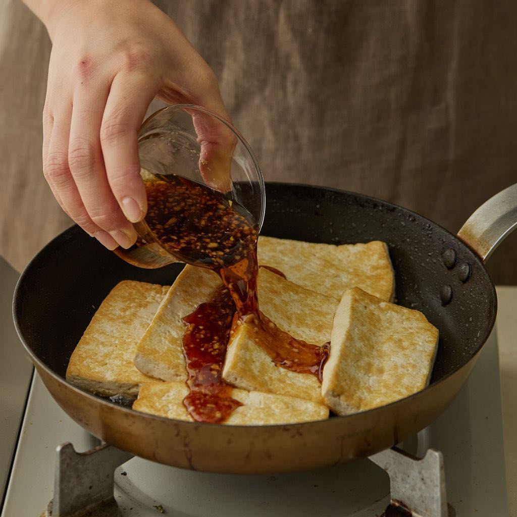 Thêm 2 công thức món ngon từ đậu phụ làm cực dễ, ăn rất hao cơm-7