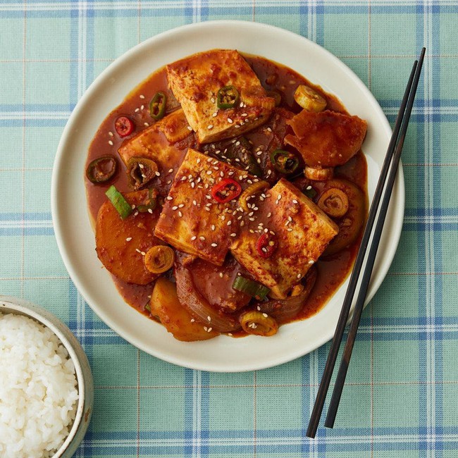 Thêm 2 công thức món ngon từ đậu phụ làm cực dễ, ăn rất hao cơm-16