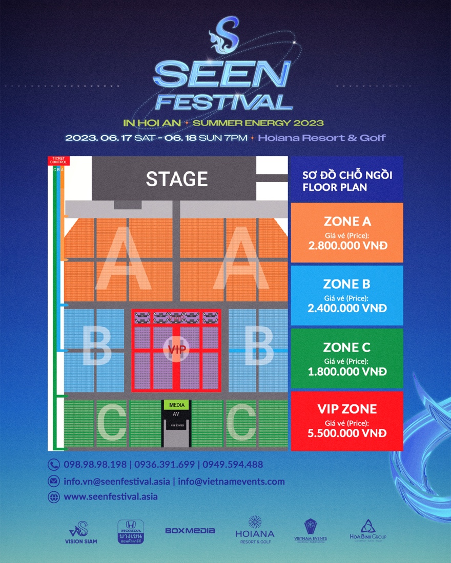 ‘2023 Seen Festival’ mở cổng bán vé từ 1/6-2