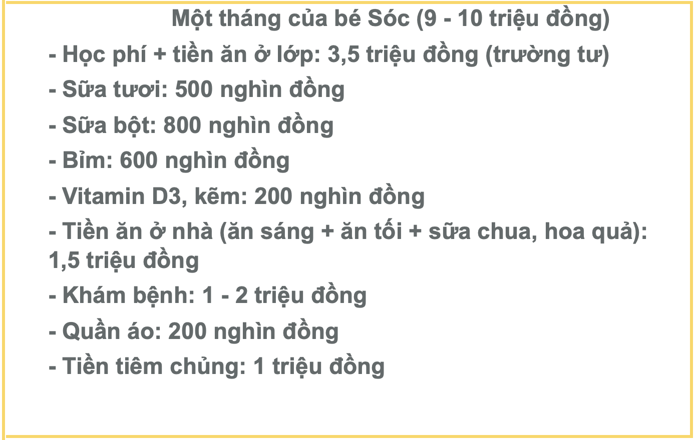 Lương 30 triệu nuôi con nhỏ, vợ chồng trẻ Hà Nội chóng mặt vì các khoản chi-3