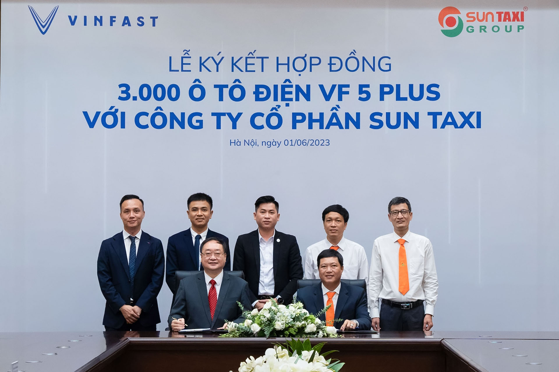 Sun Taxi mua 3.000 xe điện Vinfast VF 5 Plus-3