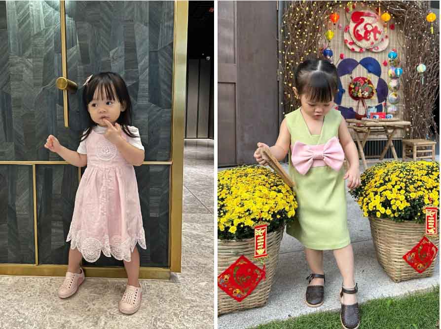 Con gái Cường Đô La - Đàm Thu Trang mới 2 tuổi đã dát toàn hàng hiệu-4