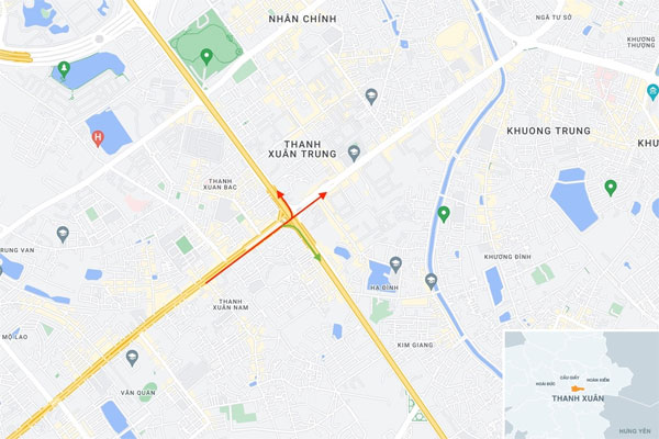 Đường Nguyễn Trãi sắp bị rào chắn 8 vị trí, nhiều hướng đi bị cấm-1