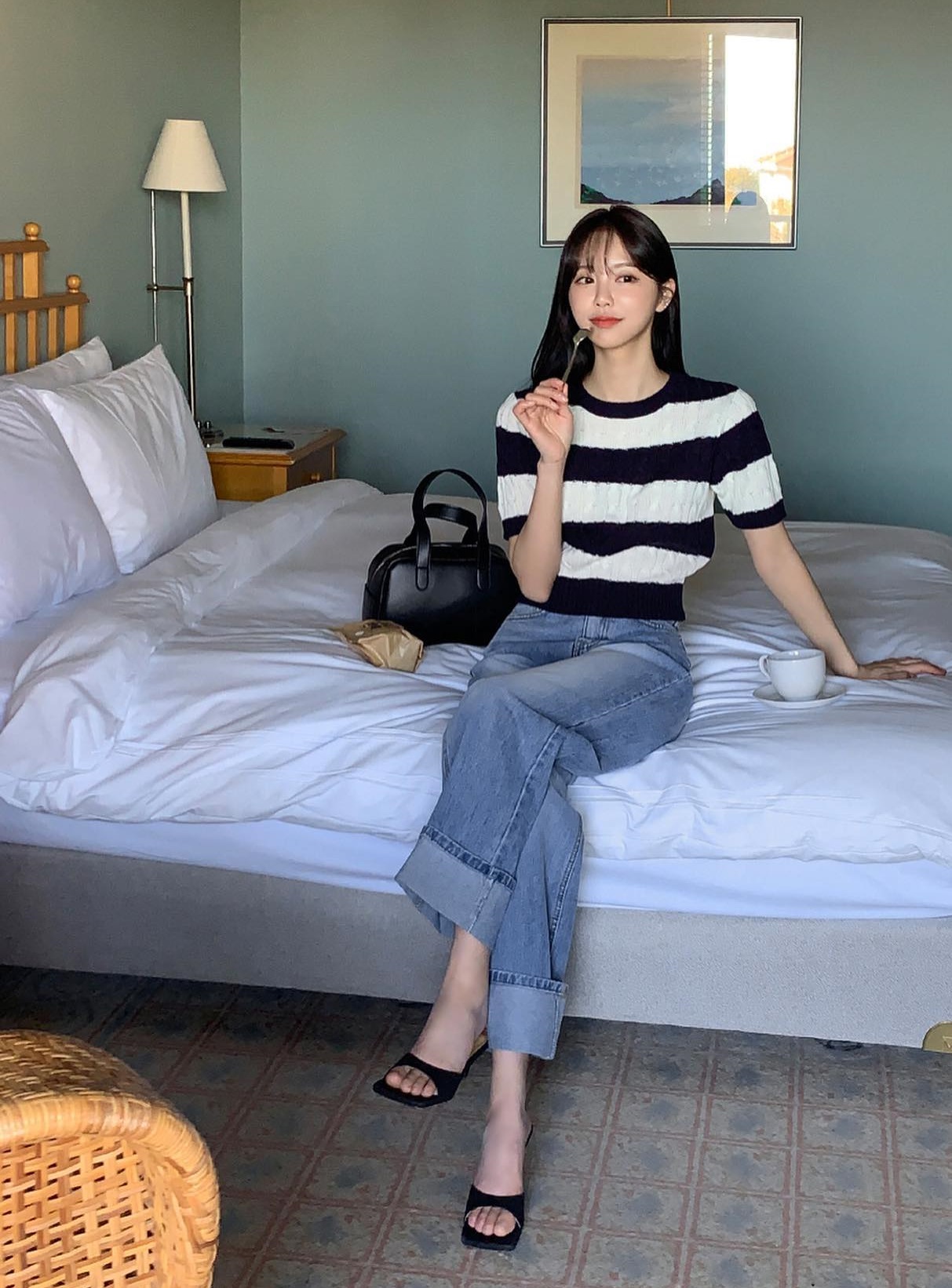 4 kiểu quần dài kết hợp ăn ý với sandal-2