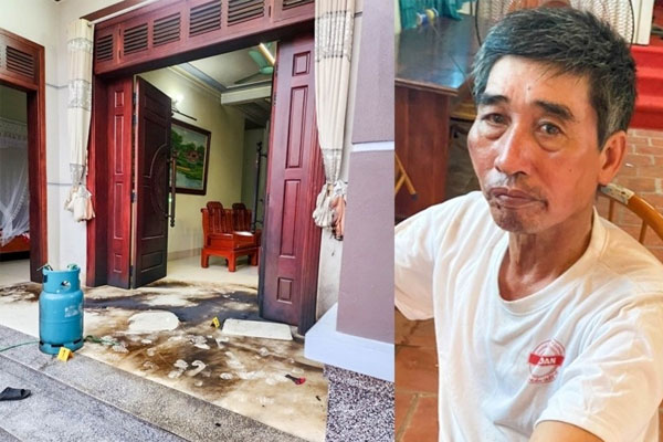 Mâu thuẫn gia đình, anh tưới xăng đốt nhà em trai-1