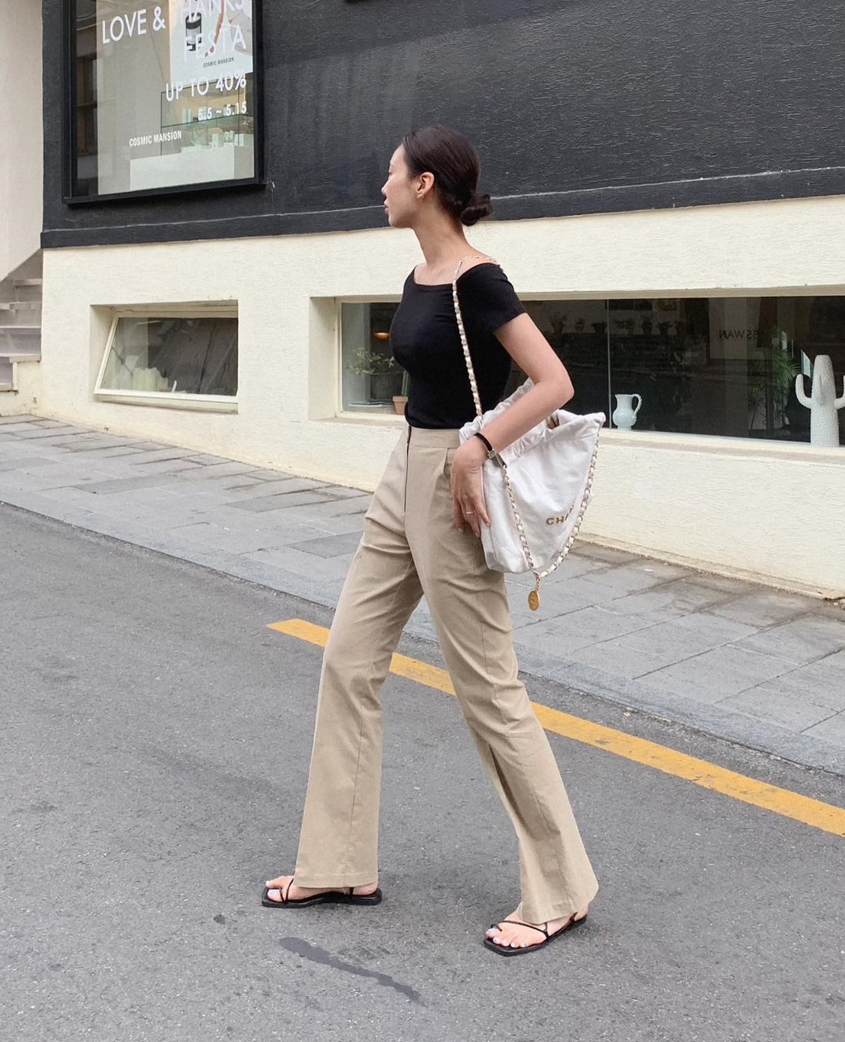 4 kiểu quần dài kết hợp ăn ý với sandal-8