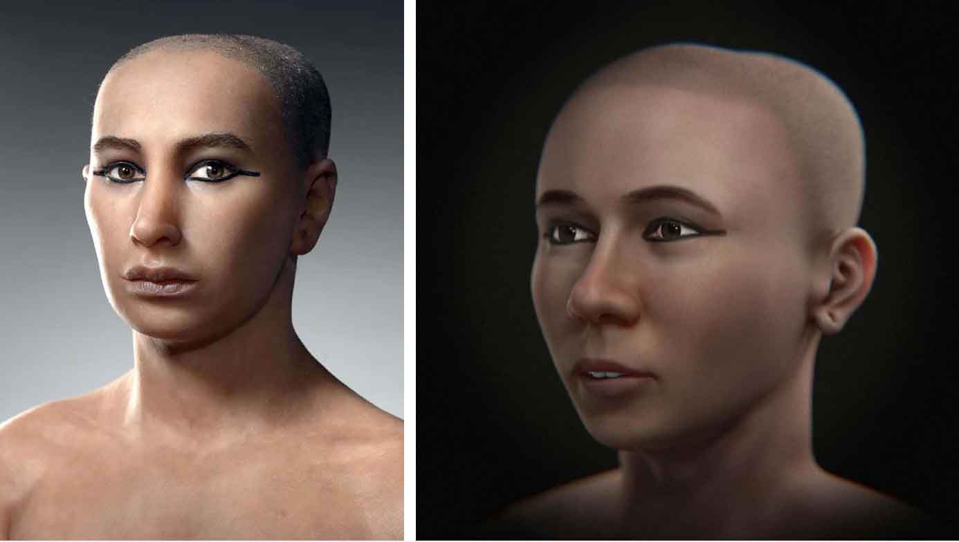 Gương mặt thật của vị vua Ai Cập lừng danh nhất lịch sử được tiết lộ lần đầu tiên sau 3.300 năm-2