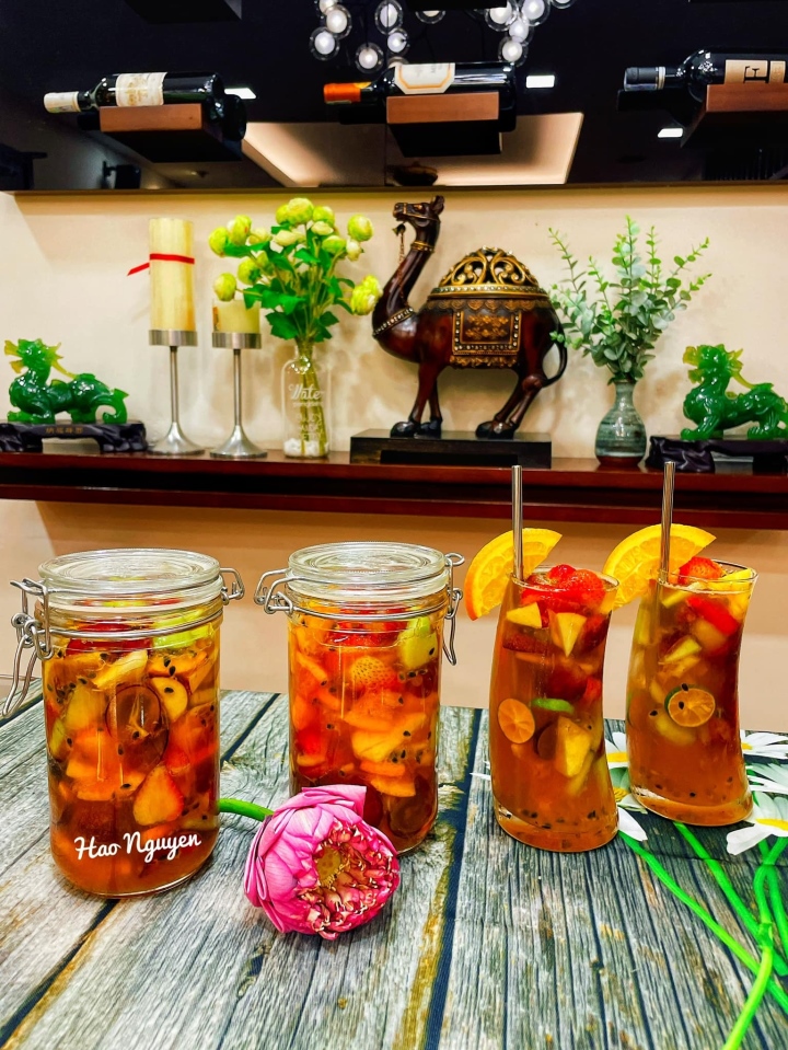 Cách làm trà hoa quả nhiệt đới đơn giản tại nhà-3
