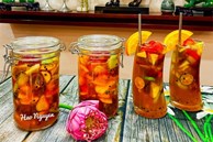 Cách làm trà hoa quả nhiệt đới đơn giản tại nhà