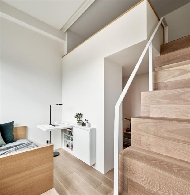 Căn hộ 17m2 thiết kế khéo léo dù lối đi chỉ đủ cho một người trưởng thành-2