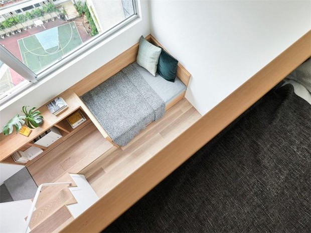 Căn hộ 17m2 thiết kế khéo léo dù lối đi chỉ đủ cho một người trưởng thành-11