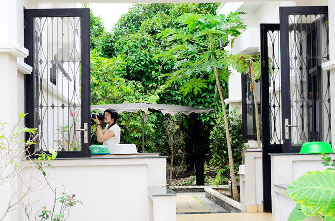 Người đẹp Tây Đô Việt Trinh gây ngỡ ngàng trước nhan sắc tuổi 50, lui về ở ẩn trong căn nhà đậm dấu ấn Phật giáo-7