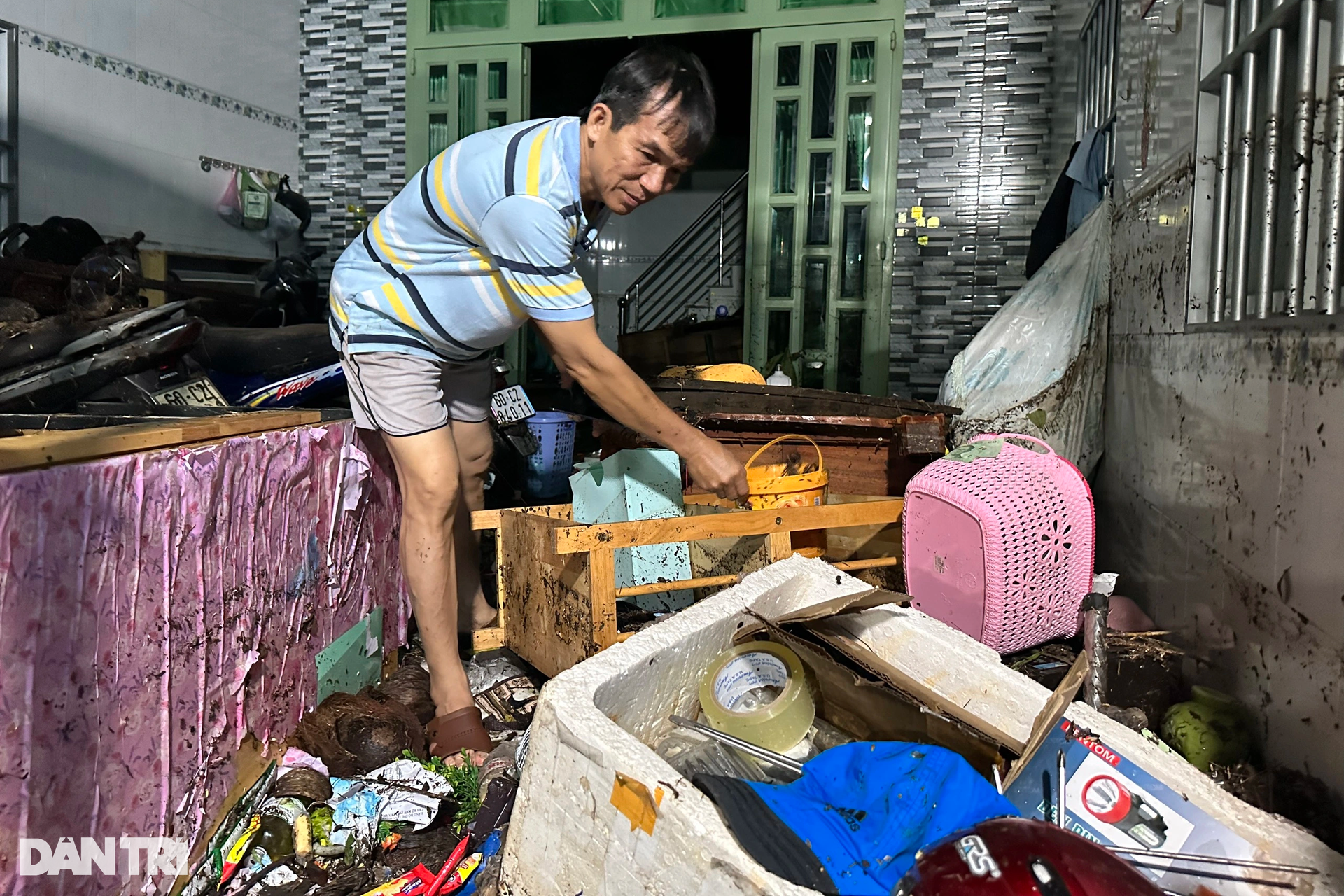 Khu phố ở Đồng Nai tan hoang, đổ nát sau trận lũ lịch sử-1