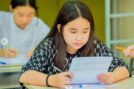 Sai sót trong đề Toán thi vào lớp 6, Trường Marie Curie nói 'do lỗi in ấn'