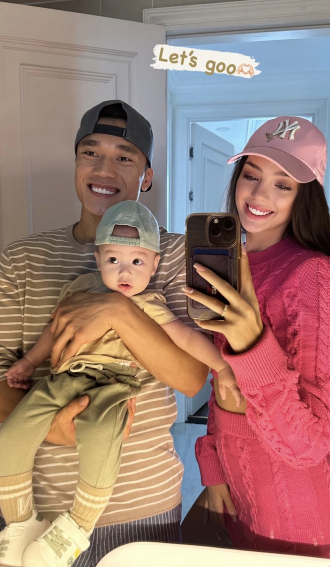 Bùi Tiến Dũng khoe cơ bắp cực phẩm lúc chăm con-7