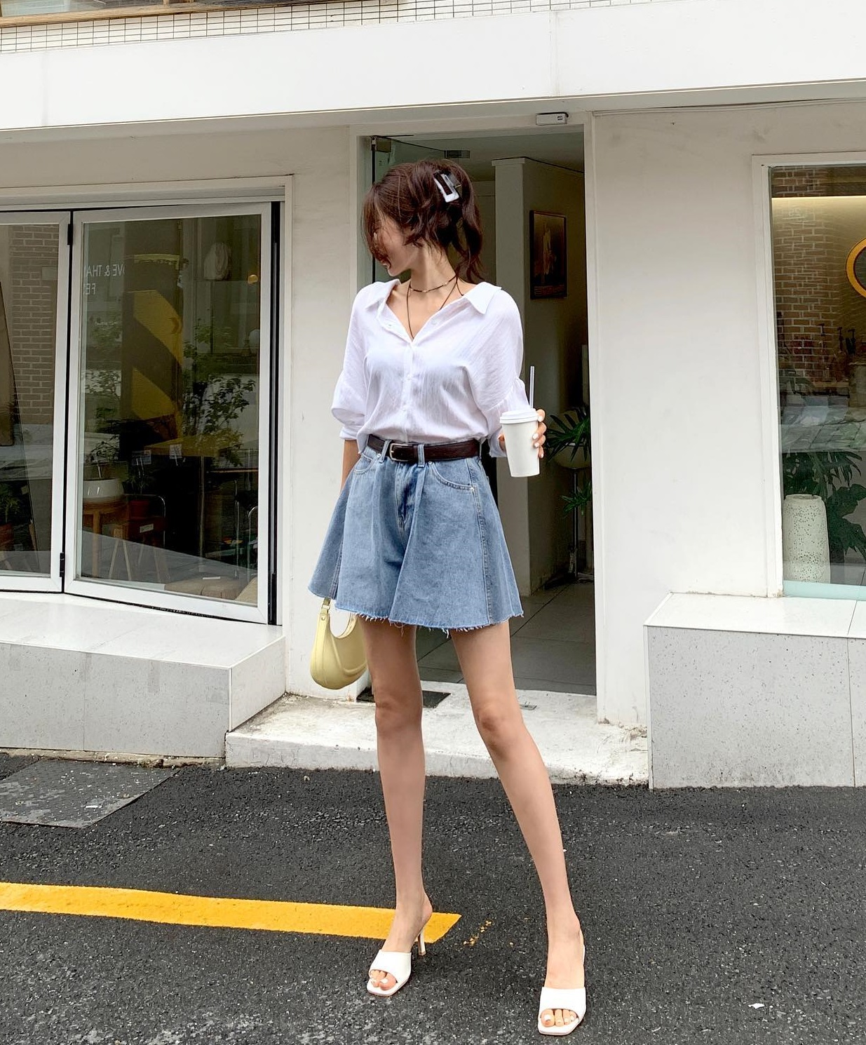 Mặc đẹp không khó với áo sơ mi trắng-10