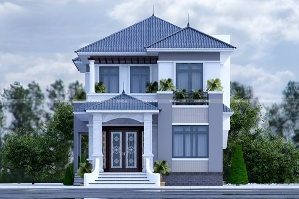 Đâu là mẫu biệt thự 2 tầng đẹp nhất hiện nay?-4