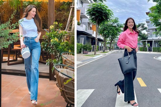 5 mẫu quần dài mùa hè khiến sao Việt mê mẩn