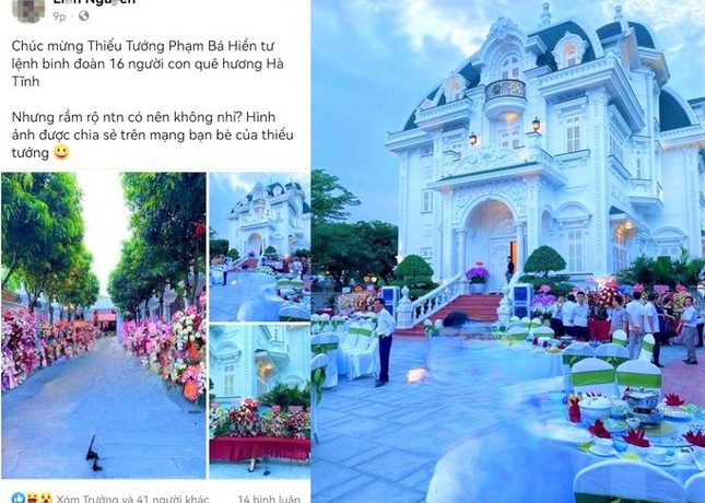 Lãnh đạo tỉnh Hà Tĩnh nói gì về bữa tiệc vinh quy bái tổ của thiếu tướng Phạm Bá Hiền?-1