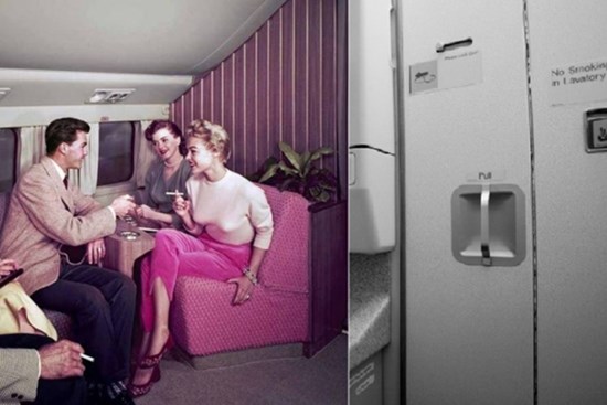 Vì sao máy bay cấm hút thuốc nhưng vẫn có gạt tàn?