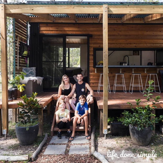 Bên trong căn nhà tí hon ấm cúng của gia đình 4 người-1